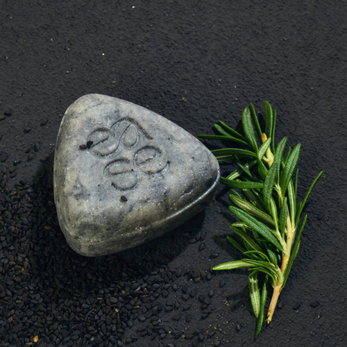 Black Sesame Charcoal Volumizing Shampoo Bar