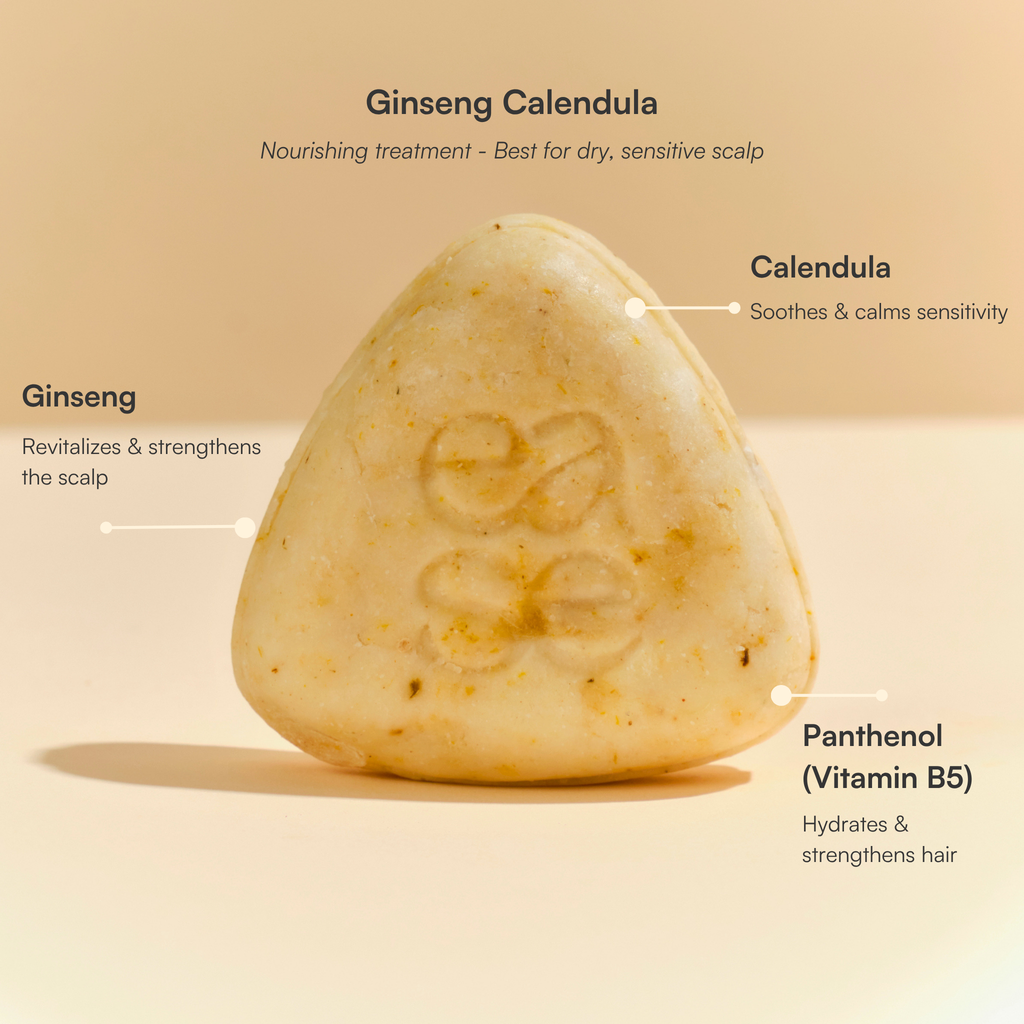Ginseng Calendula Revitalizing Shampoo Bar