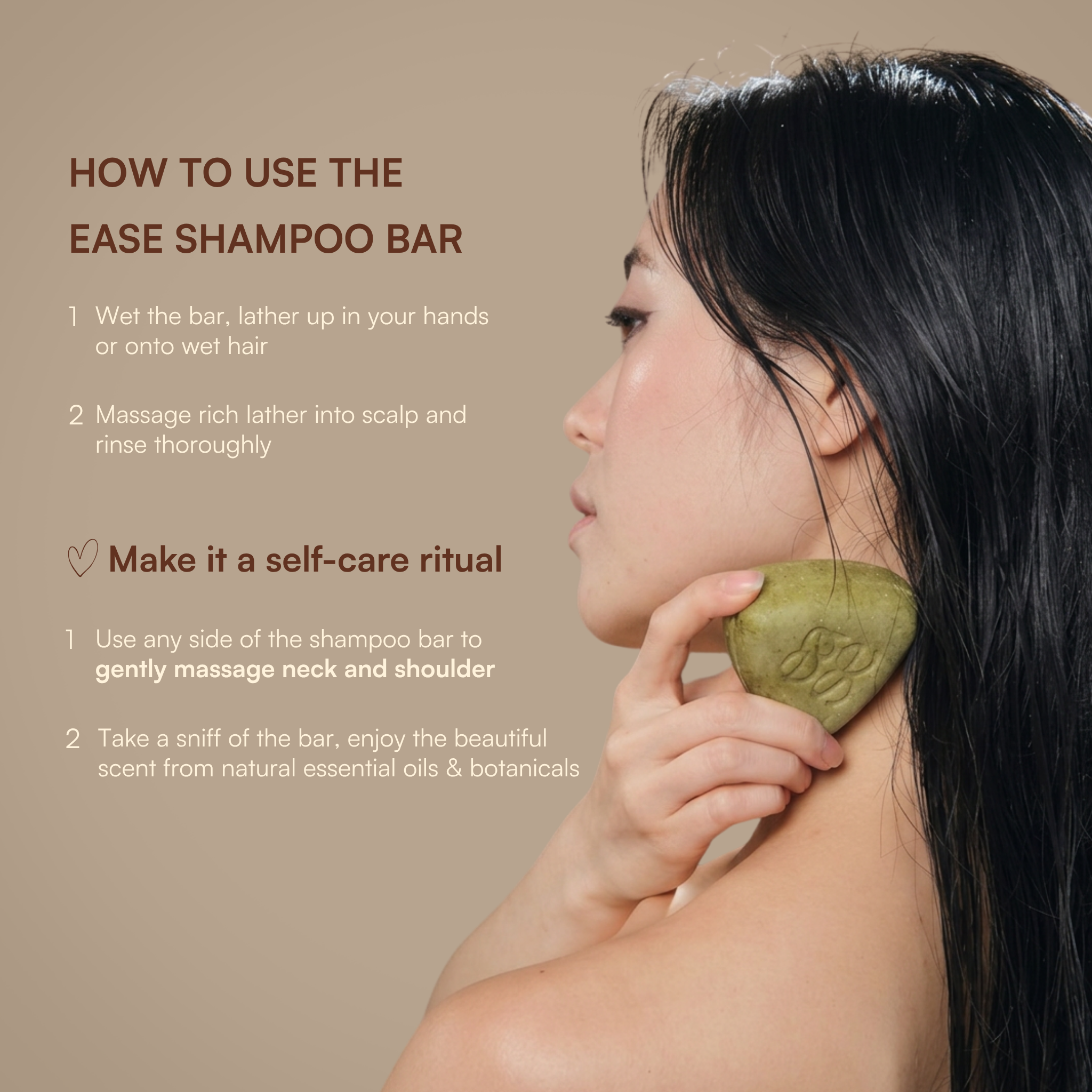 Mango Butter Orange Detangling Conditioner Bar