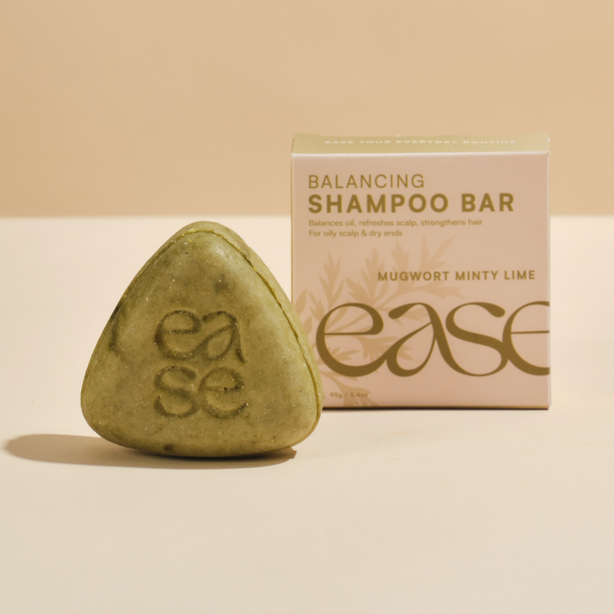 Mugwort Minty Lime Balancing Shampoo Bar
