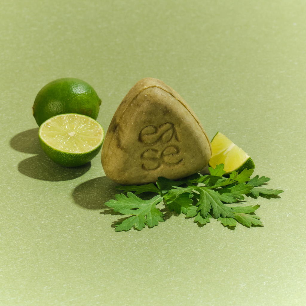 Mugwort Minty Lime Balancing Shampoo Bar