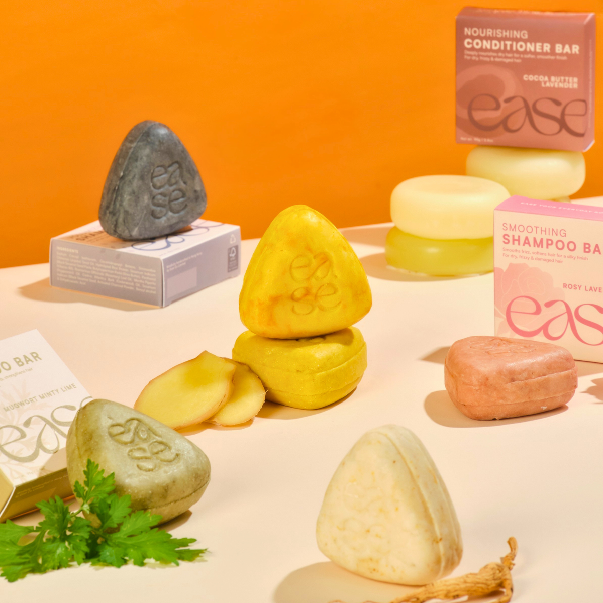 Natural Shampoo & Conditioner Bar Bundle